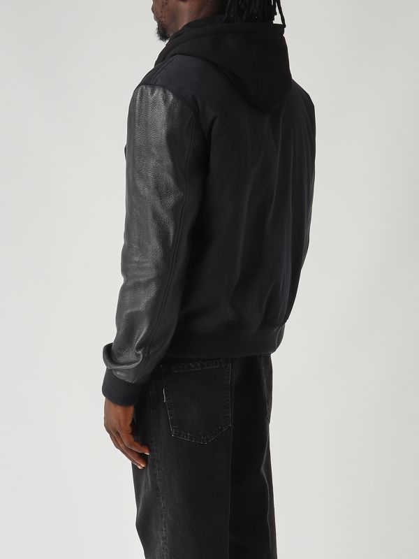 Veste Bombardier Members Only Iconic Racer - Homme Taille M - Bleu Marine Vintage Coupe-vent