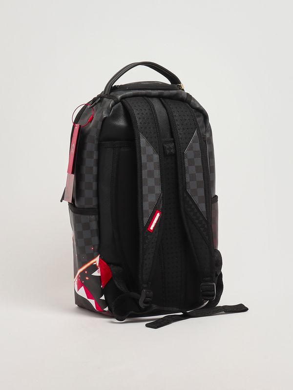 2. Children's faux leather backpack Brown-Red Sprayground 910b7295nsz