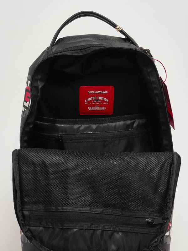 3. Kids' faux leather backpack Black Sprayground 910b6251nsz