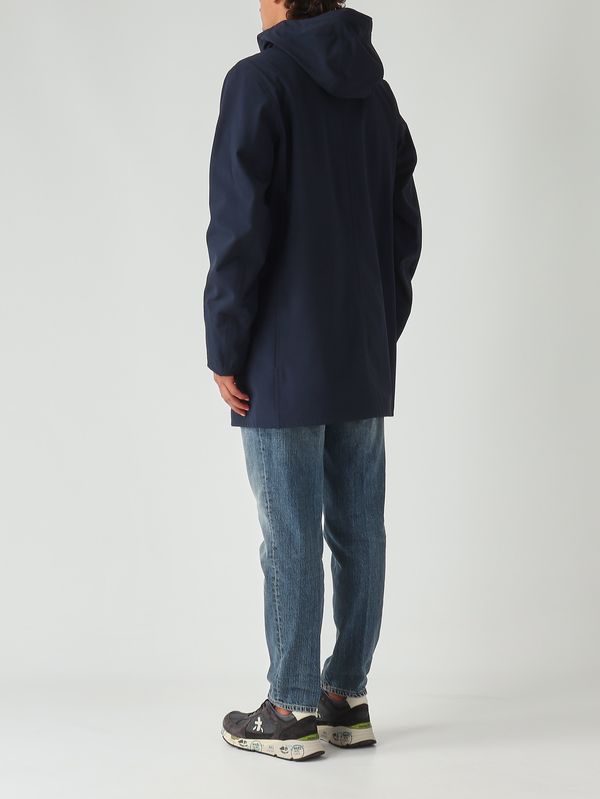 4. Veste homme Marlyn Bonded en tissu stretch imperméable Marine K-Way k7126uw