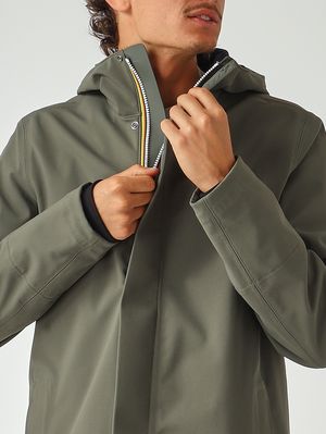 5. Veste homme Marlyn Bonded en tissu stretch imperméable Militaire