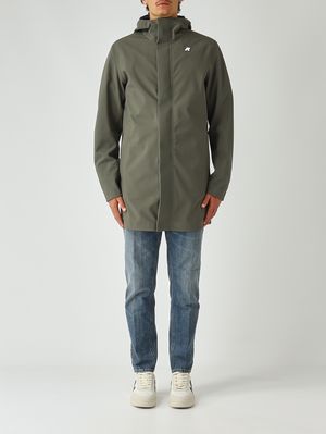 Men's Marlyn Bonded jacket in waterproof stretch fabric Military K-Way