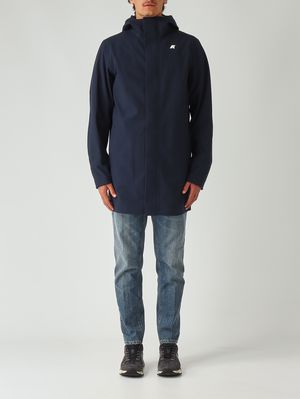 Veste homme Marlyn Bonded en tissu stretch imperméable Marine K-Way