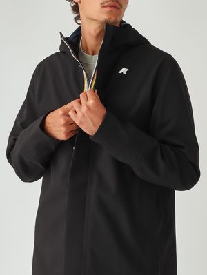 5. Veste homme Marlyn Bonded en tissu stretch imperméable Noir