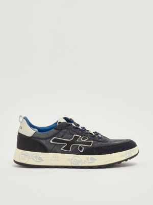 Sneakers uomo Nous 7726 in suede e nylon Navy Premiata