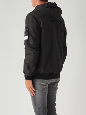 4. Recycled Crinkle Reps nylon jacket for men Black