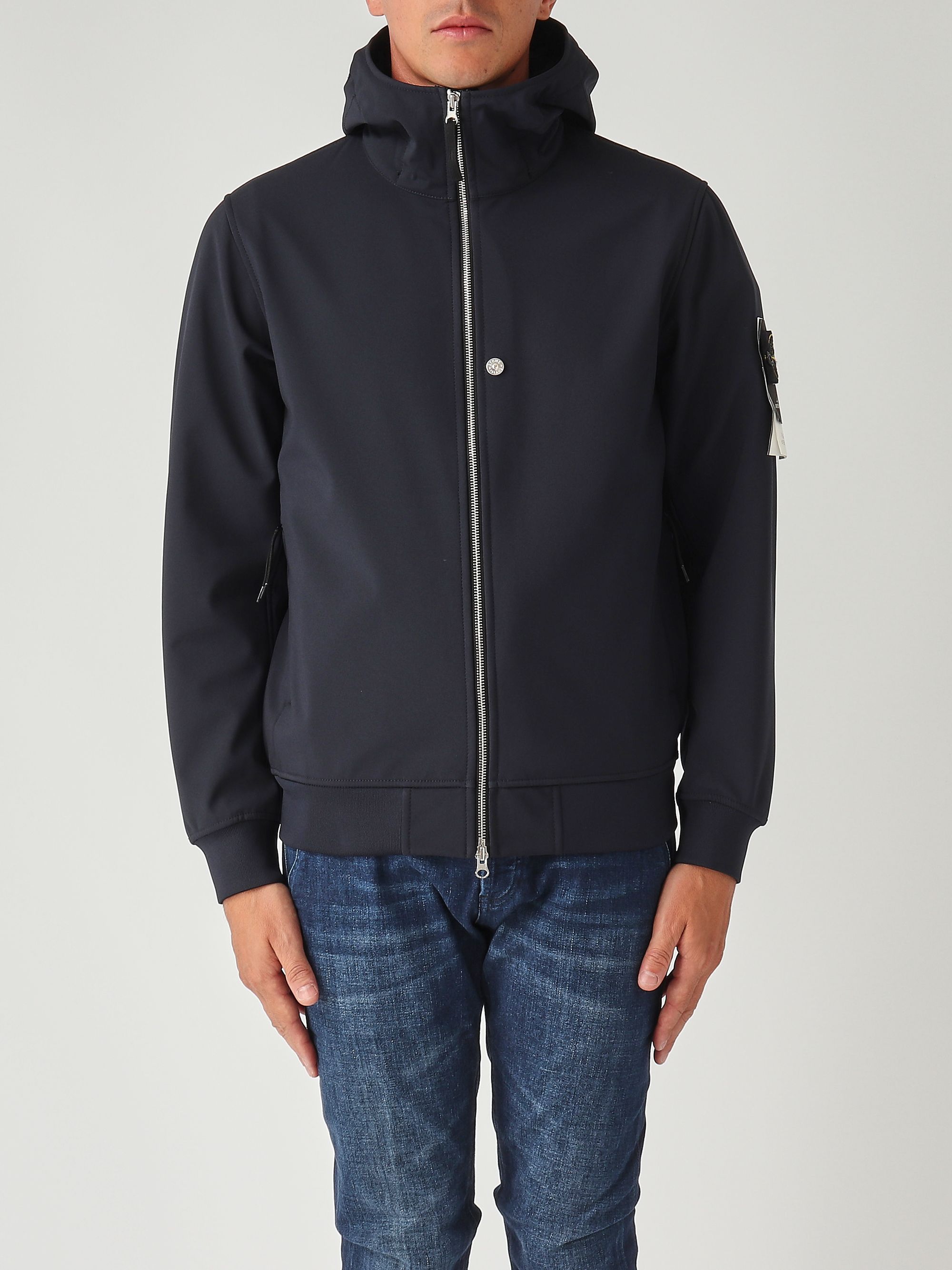 Soft shell stretch jacket for men k2s15q100004s0b22 Navy blue