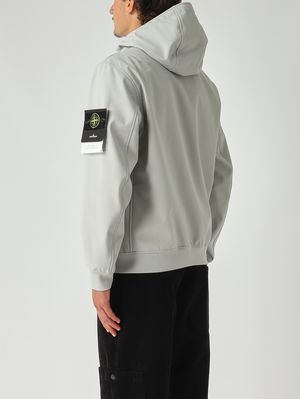 4. Giacca uomo in soft shell stretch Grigio Perla