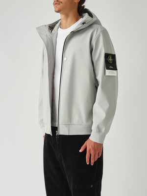 3. Giacca uomo in soft shell stretch Grigio Perla