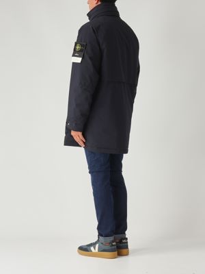 4. Cappotto uomo in soft shell stretch Navy