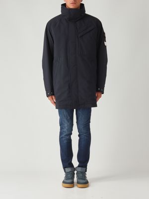 Herno Washington technical fabric peacoat for men