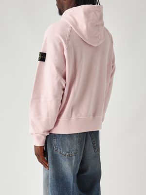 4. Sudadera de hombre de algodón orgánico perchado Rosa
