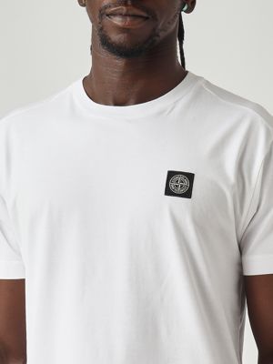 5. Herren T-Shirt aus 60/2-Baumwoll-Jersey Optisch Weiß