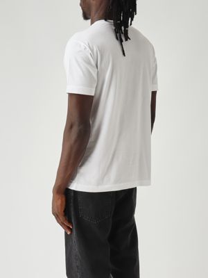 4. Herren T-Shirt aus 60/2-Baumwoll-Jersey Optisch Weiß