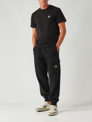 5. Herren T-Shirt aus 60/2-Baumwoll-Jersey Schwarz