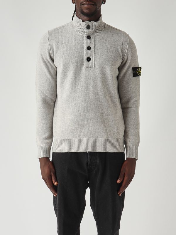 STONE  ニット Sweater Stone Island Hooded Knit Zip 7915544D4 V0097 | FLEXDOG