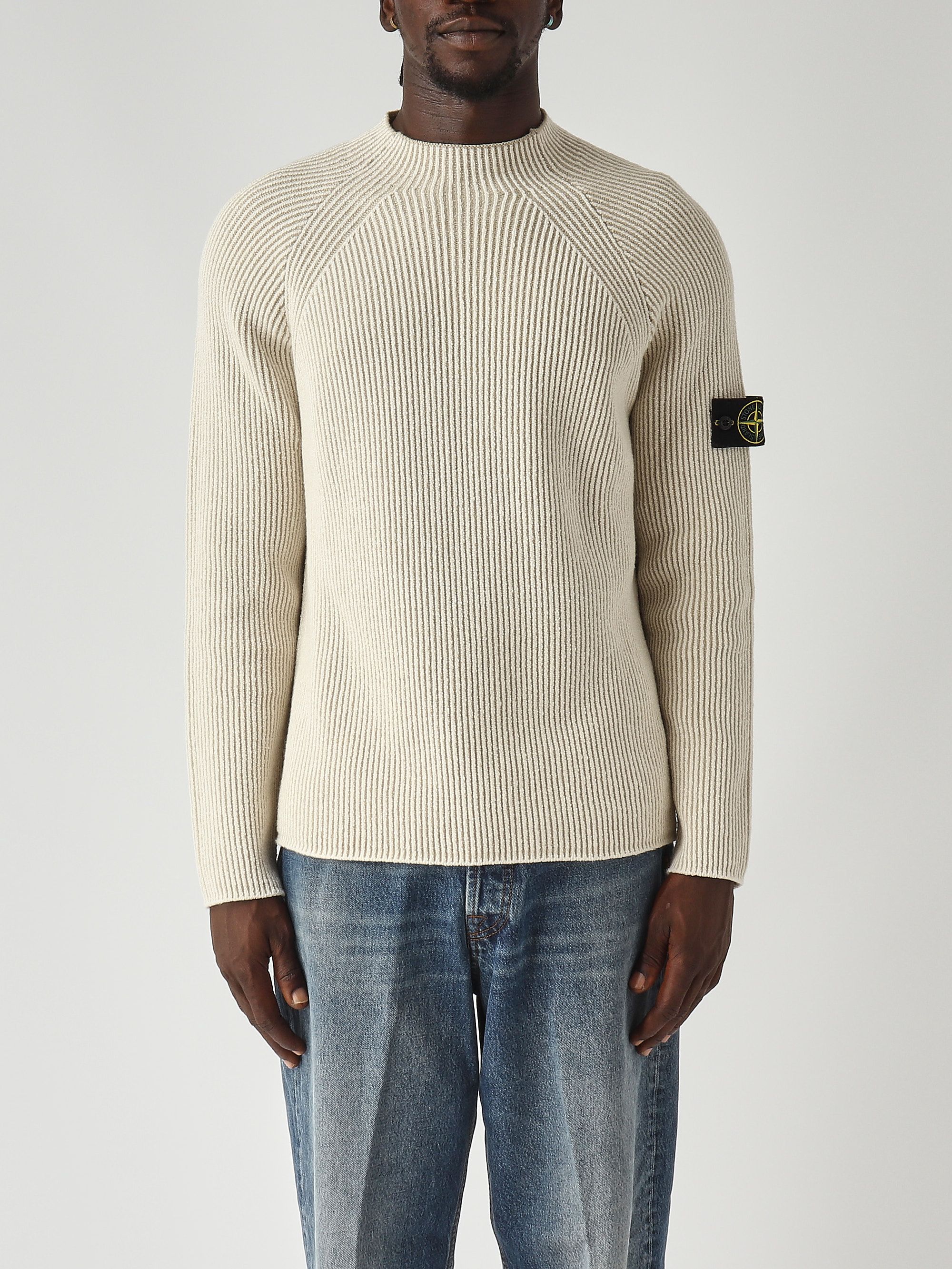 RWS virgin wool and stretch cotton Vanisé sweater for men