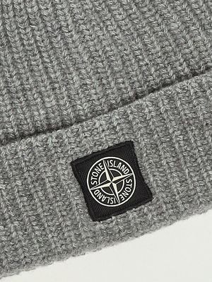 3. Cappello uomo in lana Cemento Melange