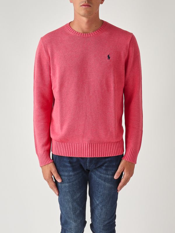 1. Maglia uomo in cotone Corallo Polo Ralph Lauren 710810846