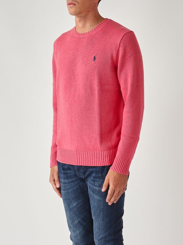 3. Maglia uomo in cotone Corallo Polo Ralph Lauren 710810846
