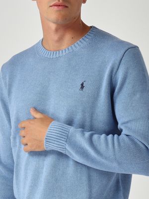 5. Maglia uomo in cotone Blu Fiordaliso
