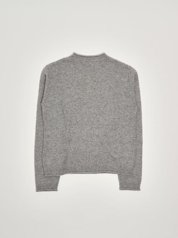 Pull Cardigan H&M Gris Col V Pour Fille 15 Ans - Taille Ado, Manches Longues, Maille Fine, Viscose Douce