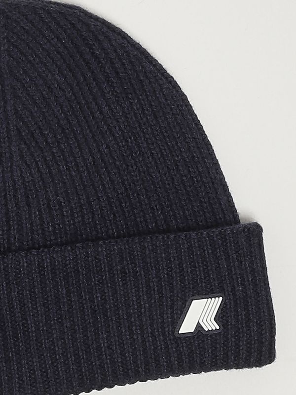 3. Cappello uomo in lana Navy Melange K-Way k2132hw