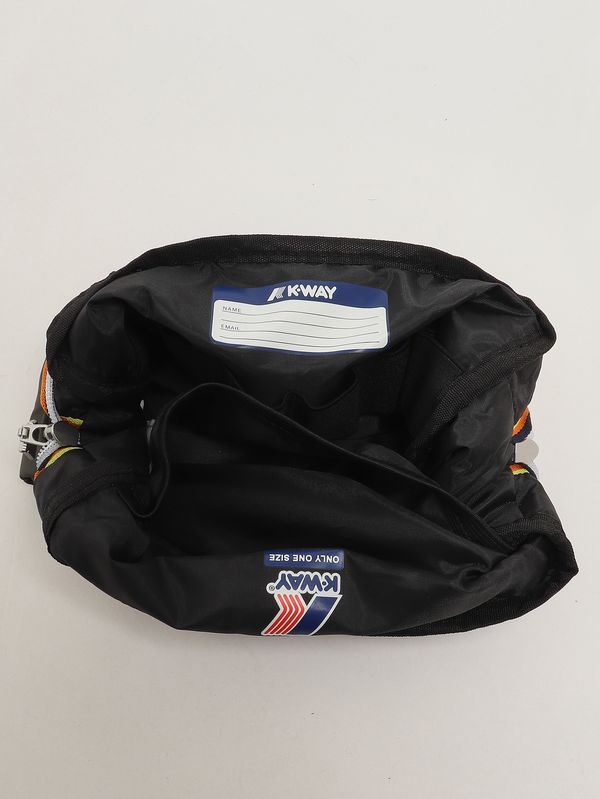 3. Pochette uomo Demu in nylon Militare K-Way k4127tw