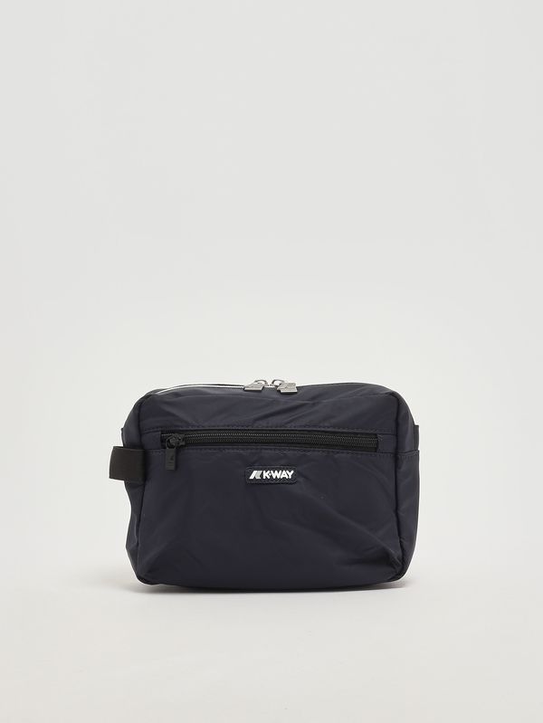 1. Pochette uomo Demu in nylon Navy K-Way k4127tw