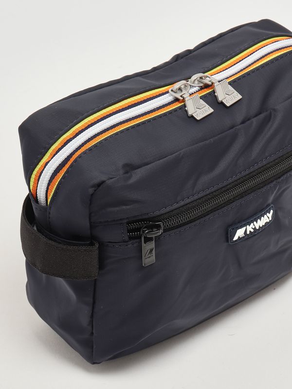 4. Pochette uomo Demu in nylon Navy K-Way k4127tw