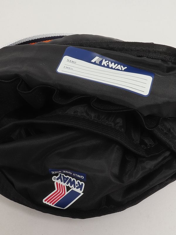 3. Pochette uomo Demu in nylon Navy K-Way k4127tw