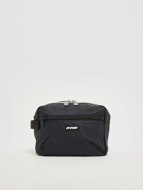1. Pochette uomo Demu in nylon Nero K-Way k4127tw
