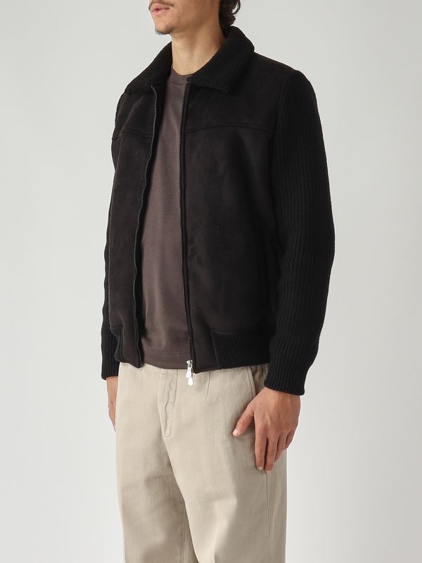 3. Chaqueta de lana para hombre Negro Gran Sasso 1319658005