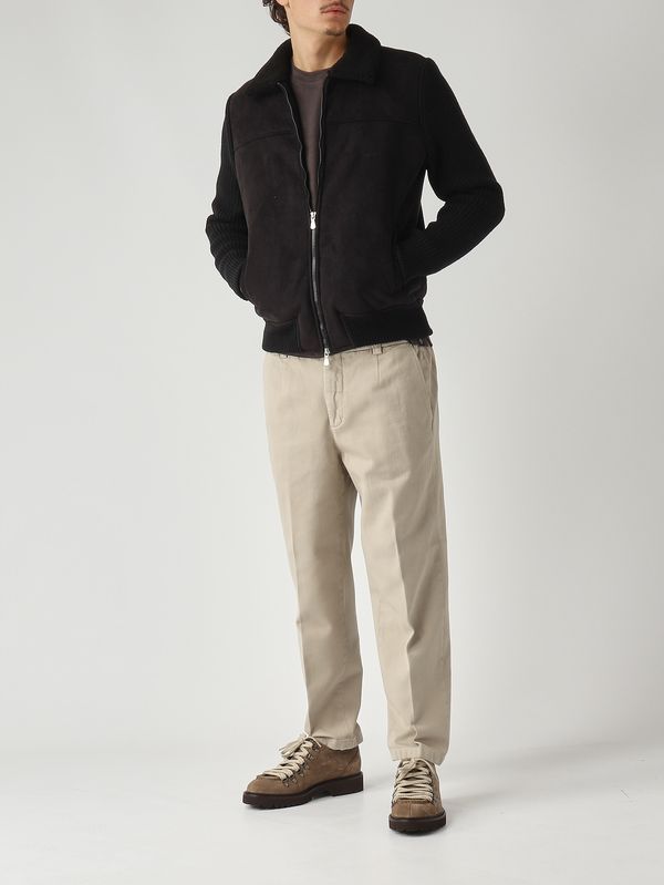 2. Chaqueta de lana para hombre Negro Gran Sasso 1319658005