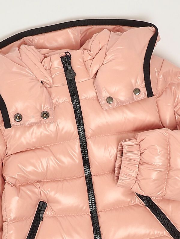 3. Bady lacquered nylon down jacket for girls Rose Moncler k29541a5271068950