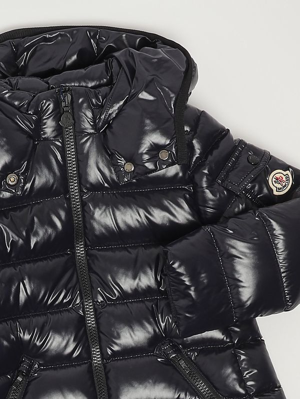 3. Piumino bambina Moka in nylon laqué Blu Moncler k29541c5011068950