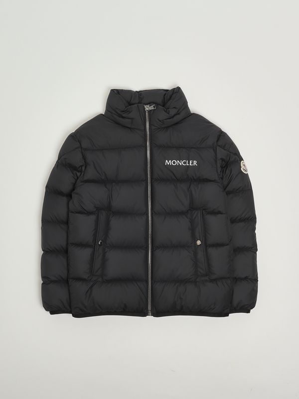 Moncler Boy's Bajan nylon down jacket - Black | Caposerio.com