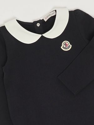 3. Robe en coton pour fille Bleu