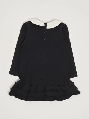 2. Robe en coton pour fille Bleu