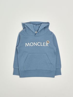 1. Felpa bambino in cotone Azzurro