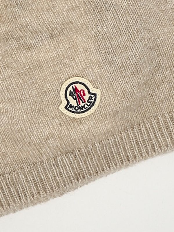 3. Cappello bambino in lana Beige Moncler k29513b00002m1223
