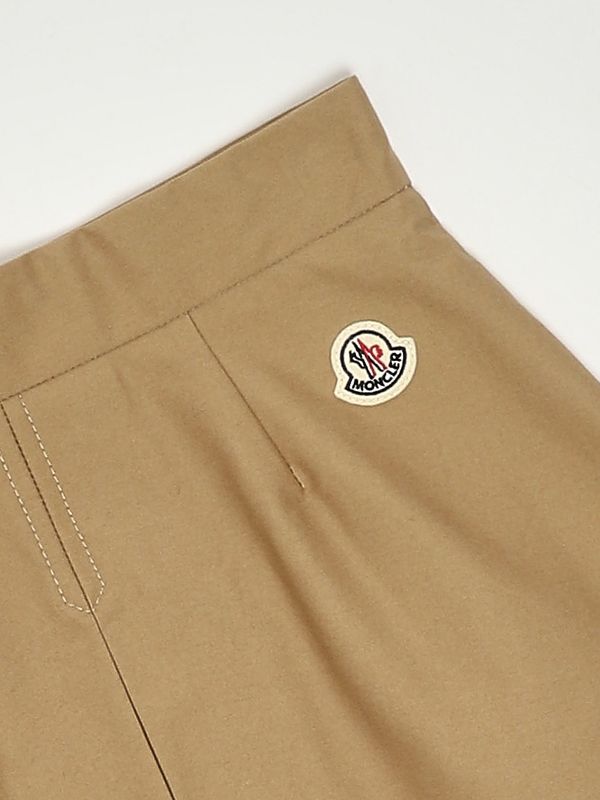 3. Stretch cotton skirt for girls Cookie Moncler k29542d00003598op