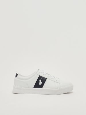 Polo Ralph Lauren Frazier imitation leather sneakers with