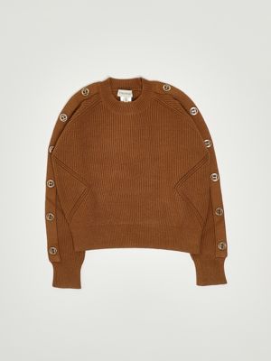 Viscose sweater for girls Camel Twinset