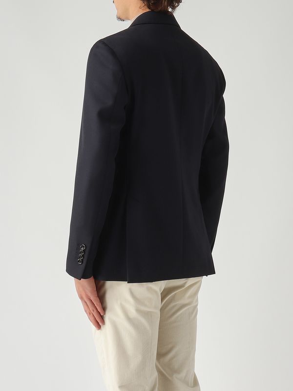 4. Herrenjacke aus Wolle Marineblau Lardini cn688aeaaif65426
