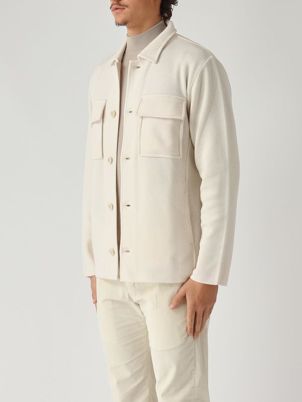 3. Giacca uomo in lana Avorio Lardini aaljm85cn65000