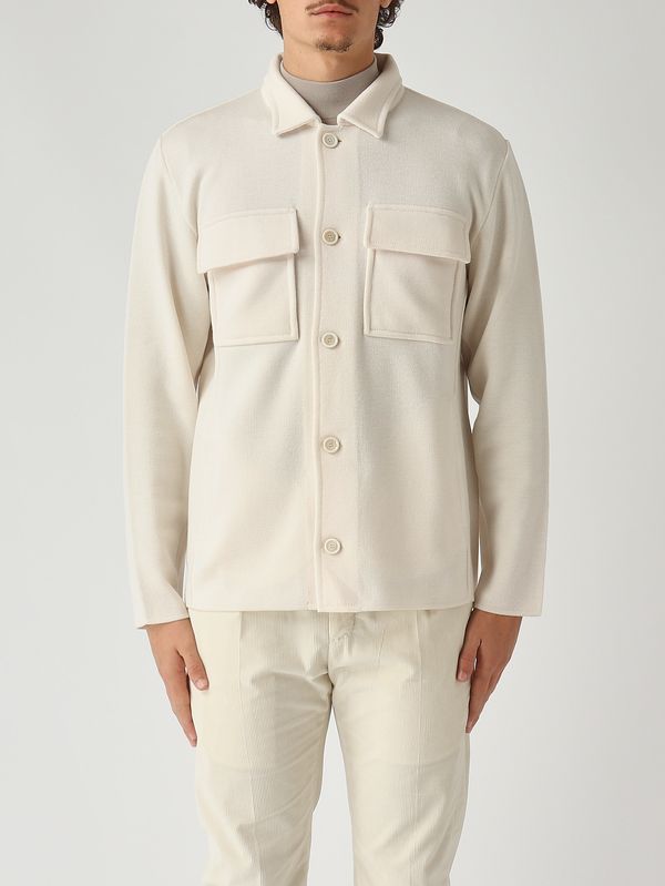 1. Giacca uomo in lana Avorio Lardini aaljm85cn65000
