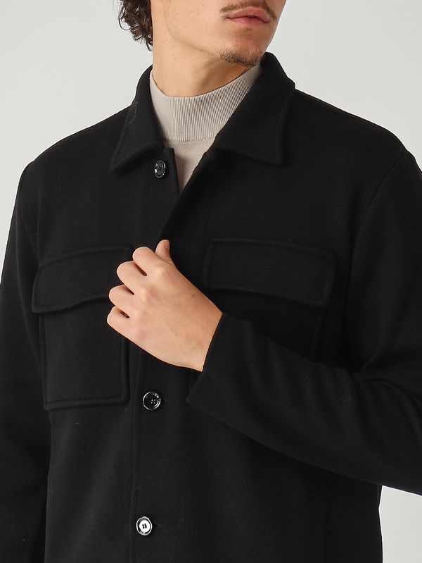 5. Giacca uomo in lana Nero Lardini aaljm85cn65000