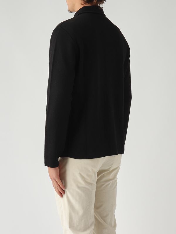 4. Giacca uomo in lana Nero Lardini aaljm85cn65000