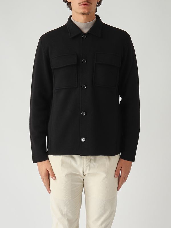 1. Giacca uomo in lana Nero Lardini aaljm85cn65000
